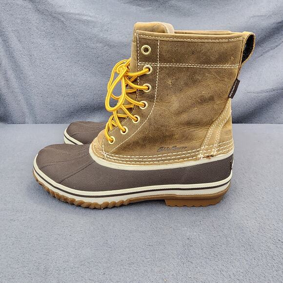 Eddie Bauer Rubber Duck Boots 8 Thermafill 200g Insulation Weatheredge Hunt Pack - Picture 9 of 16